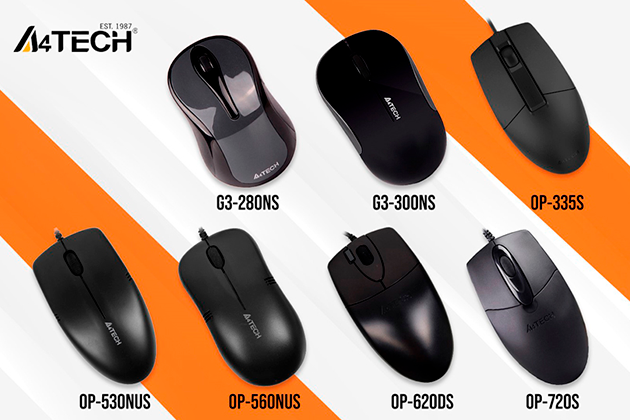 Функциональность без лишнего шума: новые мыши от A4Tech