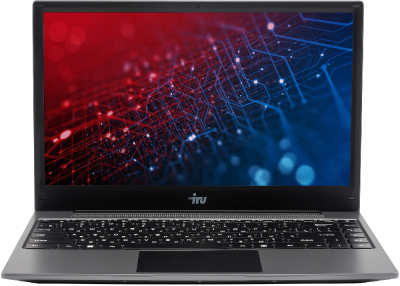 Ноутбук IRU Tactio 14RLH Ryzen 5 7430U 8Gb SSD256Gb AMD Radeon Graphics 14" IPS FHD (1920x1080) FreeDOS grey WiFi BT Cam 4000mAh (2084795)