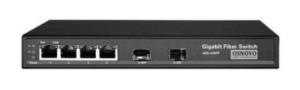 Коммутатор Osnovo SW-7042 4x1Гбит/с 2xКомбо(1000BASE-T/SFP) 2SFP неуправляемый