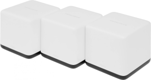 Бесшовный Mesh роутер Mercusys Halo H50G (HALO H50G(3-PACK)) AC1900 10/100/1000BASE-TX белый (упак.:3шт)