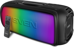 Колонка порт. Sven PS-860 черный 100W 1.0 BT/3.5Jack 5400mAh (SV-022518)