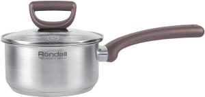 Ковш Rondell Fest RDS-1319 0.9л. d=14см (с крышкой) стальной