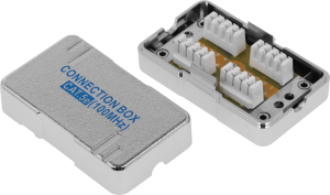Адаптер WRline WR-CM-IDC-C5E-SH проходн.Dual IDC кат.5E FTP