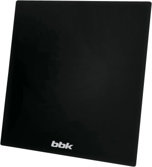 Антенна телевизионная BBK DA38 28дБ активная черный