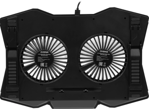 Подставка для ноутбука Digma D-NCP180-2x110 2x черный