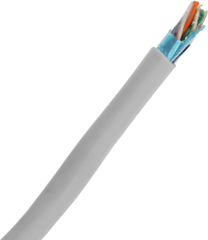 Кабель информационный ITK Generica BC1-C5E04-311-305-G кат.5E FTP 4 пары 24AWG PVC внутренний 305м серый