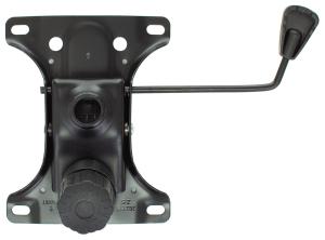 Механизм качания Бюрократ T892 T892/SEATPLATE черный для офис.кресла металл топ-ган
