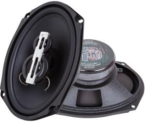 Колонки автомобильные Kicx RX 693 300Вт 91дБ 4Ом 15x23см (6x9дюйм) (ком.:2кол.) коаксиальные трехполосные