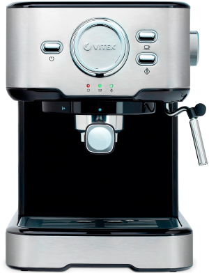 Кофеварка рожковая Vitek VT-1520 850Вт серебристый
