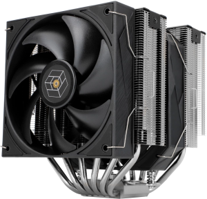 Устройство охлаждения(кулер) Thermalright Royal Pretor 130 Soc-AM5/AM4/1200/1700/1851 серебристый/черный 4-pin 29.4dB Al+Cu Ret (RP130)