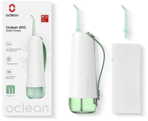Ирригатор Oclean W10 микроп.техн. 2насад. зеленый