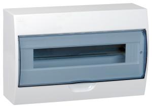Щит распределительный IEK MKP12-N-18-40-10 ЩРН-П-18 для установки модульных устройств навесной 362мм 97мм 220мм 660B 18мод. пластик IP41 белый (упак.:1шт)