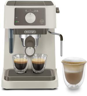 Кофеварка рожковая Delonghi EC235.CR 1100Вт бежевый