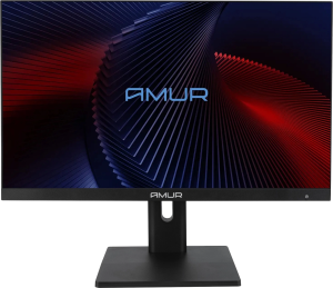 Моноблок Amur Тигр H6I12 23.8" Full HD i3 12100 (3.3) 8Gb SSD256Gb UHDG 730 FreeDOS GbitEth WiFi BT 120W клавиатура мышь Cam черный 1920x1080