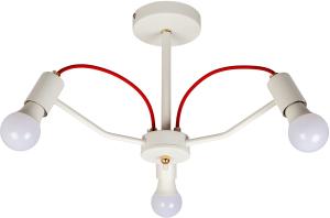 Люстра Hiper Siena H002-3 потолоч. белый/золотистый