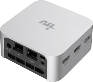 Неттоп IRU Planio 115 N100 (0.8) 16Gb SSD512Gb UHDG Windows 11 Pro GbitEth WiFi BT серебристый (2099141)