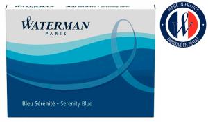 Картридж Waterman Standart (OLDS0110860) синие чернила для ручек перьевых (8шт)