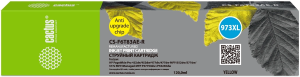 Картридж струйный Cactus CS-F6T83AE-R 973XL желтый (120мл) для HP PageWide Pro 452dw/477dw