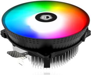Устройство охлаждения(кулер) ID-Cooling DK-03 Rainbow RGB Soc-AM5/AM4/1200/1700/1851 черный/белый 4-pin 14-26dB 100W 250gr Ret