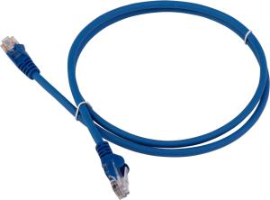 Патч-корд Lanmaster LAN-PC45/U5E-7.0-BL UTP RJ-45 вил.-вилка RJ-45 кат.5E 7м синий LSZH (уп.:1шт)