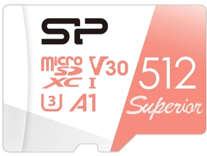 Флеш карта microSDXC 512GB Silicon Power SP512GBSTXDV3V20SP Superior w/o adapter