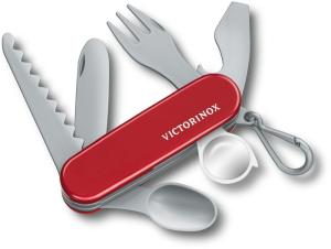 Брелок Victorinox Pocket Knife Toy (9.6092.1) красный/серый пластик д.113мм ш.29мм (доп.ф.:нож) карт.кор.