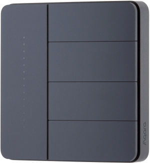 Умный выключатель Aqara Z1 Pro ZNQBKG44LM 3-хкл. графитовый (ZNQBKG44LM_GR)