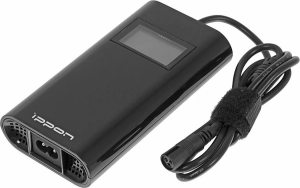 Блок питания Ippon D90U автоматический 90W 15V-19.5V 8-connectors 4.5A 1xUSB 2.1A от бытовой электросети LСD индикатор