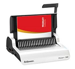 Переплетчик Fellowes Pulsar+ (FS-56276) A4/перф.20л.сшив/макс.300л./пластик.пруж. (6-38мм)