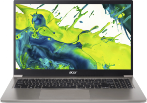 Ноутбук Acer Aspire Lite AL15-33P-C7Z4 N-series N150 8Gb SSD512Gb Intel Graphics 15.6" IPS FHD (1920x1080) без ОС grey WiFi BT Cam (NX.D2FCD.002)