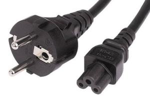Кабель Buro BU-PCAB-1.8-3PIN IEC C5 (3-pin) Евровилка 1.8м