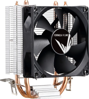Устройство охлаждения(кулер) Formula Ice Boid 2PSDB Soc-AM5/AM4/1200/1700/1851 серебристый/черный 4-pin 17-34dB Al+Cu 100W Ret