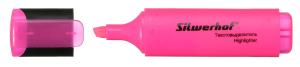 Текстовыделитель Silwerhof Blaze 108036-08 скошенный пиш. наконечник 1-5мм розовый картон