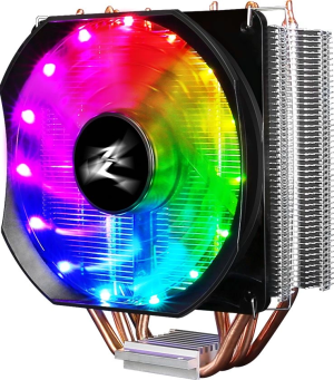 Устройство охлаждения(кулер) Zalman CNPS9X Optima RGB Soc-AM5/AM4/1200/1700/1851 черный 4-pin 16-26dB Al+Cu 180W 594gr Ret (CNPS9X OPTIMA RGB)