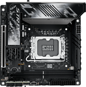Материнская плата Asus ROG STRIX Z890-I GAMING WIFI Soc-1851 Intel Z890 2xDDR5 mini-ITX AC`97 8ch(7.1) 2.5Gg RAID+HDMI