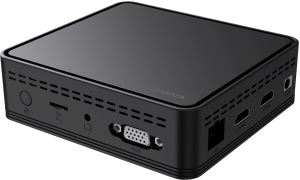 Неттоп Digma Mini Office Cel N4020 (1.1) 8Gb SSD256Gb UHDG 600 CR Windows 11 Pro GbitEth WiFi BT 36W черный (DPCN-8CXW01)