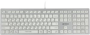 Клавиатура A4Tech Fstyler FX50 белый USB slim Multimedia (FX50 WHITE)