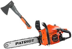 Бензопила Patriot PT 3816 + топор APF-600 1470Вт 2л.с. дл.шины:16" (40cm) (220105521)