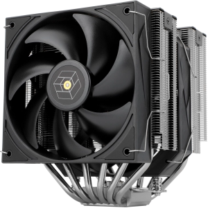 Устройство охлаждения(кулер) Thermalright Royal Knight 120 Soc-AM5/AM4/1200/1700/1851 серебристый/черный 4-pin 28.4dB Al+Cu Ret (RK120)