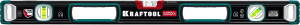 Уровень Kraftool 34988-80 пузырьковый 3глаз. магнит. черный/зеленый