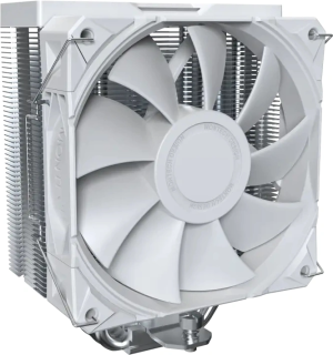 Устройство охлаждения(кулер) Montech NX400 Soc-AM5/AM4/1200/1700/1851 белый 4-pin 34.17dB Al+Cu 220W Ret (NX400WH)