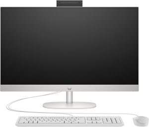 Моноблок HP 24-cr0009l 23.8" Full HD i7 1355U (1.7) 16Gb SSD512Gb Iris Xe FreeDOS GbitEth WiFi BT 90W клавиатура мышь Cam белый 1920x1080