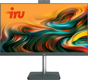 Моноблок IRU Tactio 24ID 24.5" Full HD i3 1215U (1.2) 8Gb SSD256Gb UHDG CR Windows 11 Pro 64 GbitEth WiFi BT 90W Cam черный 1920x1080