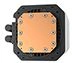Система водяного охлаждения Deepcool LM240 WH ARGB Soc-AM5/AM4/1200/1700/1851 белый 4-pin 19-36dB Al LCD 220W 1404gr Ret (R-LM240-WHDMMC-1)