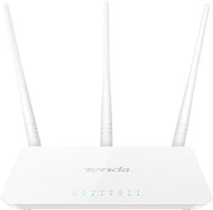 Роутер беспроводной Tenda F3 N300 10/100BASE-TX белый