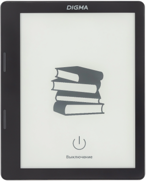 Электронная книга Digma F4 5.83" E-Ink 680x920 Touch Screen 1.2Ghz 1Gb/8Gb/SD/microSDHC/подсветка дисплея черный