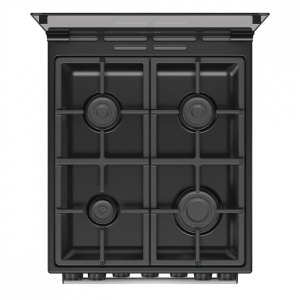 Плита Комбинированная Gorenje GK5B44SF серебристый (стеклянная крышка)