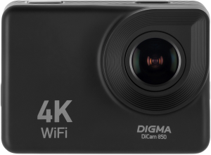 Экшн-камера Digma DiCam 850 черный