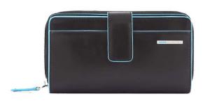 Кошелек женский Piquadro Blue Square PD1354B2R/N черный натур.кожа