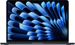 Ноутбук Apple MacBook Air A3240 M4 10 core 16Gb SSD512Gb/10 core GPU 13.6" Liquid Retina (2560x1664) macOS midnight WiFi BT Cam (MW133HN/A)